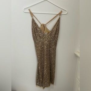 Sparkly gold dress!!